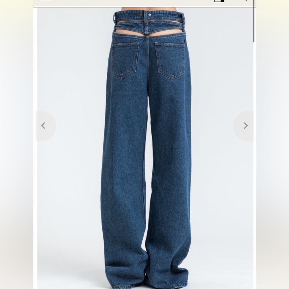 NWT Y/Project classic peep show jeans size 26 cut out